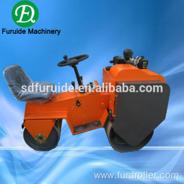 750kg Diesel Powered Double Drum Road Vibration Roller (FYL-850)